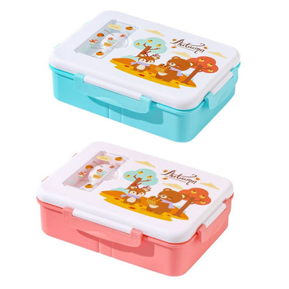 Kreative Wald-Themen Bento Box