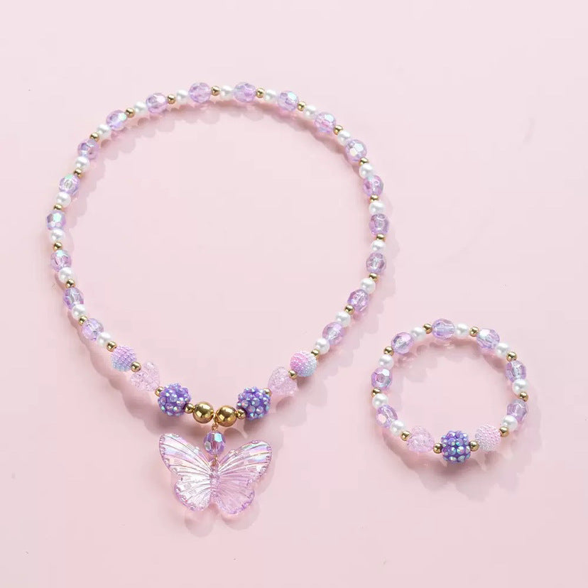 Butterfly Charm Schmuckset Brehn
