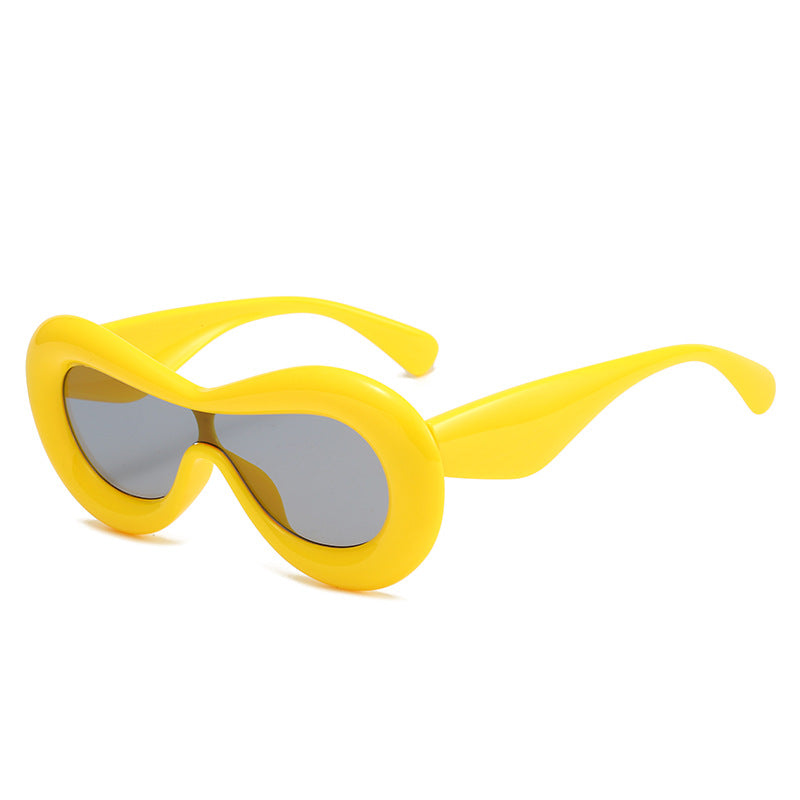 Damen futuristische Augenmaske Sonnenbrille Brehn