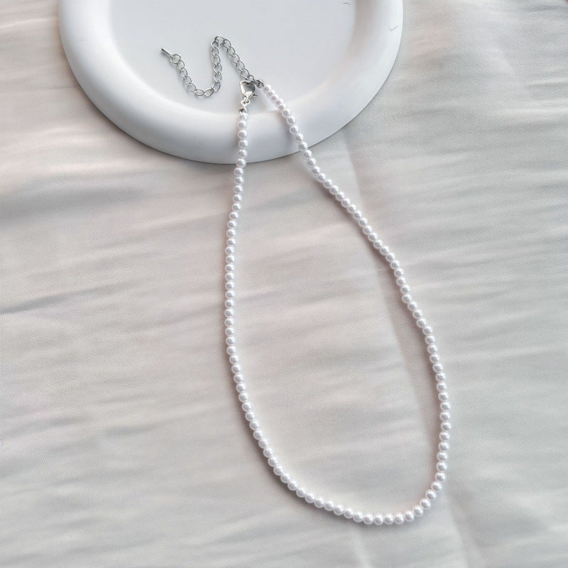 Handgefertigtes Perlen Choker Halsband Brehn
