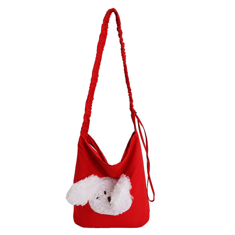 Verspielt Dog-Themen Schultertasche