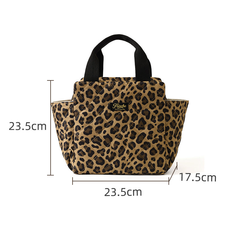 Isolierte Herzprint-Lunch-Tasche Brehn