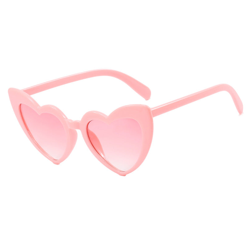 Damen Herzförmige Sonnenbrille mit polarisierenden Gläsern und hochwertigem Kunststoffrahmen Brehn