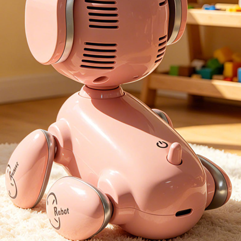 Frauen Roboter Ventilator Hund Brehn