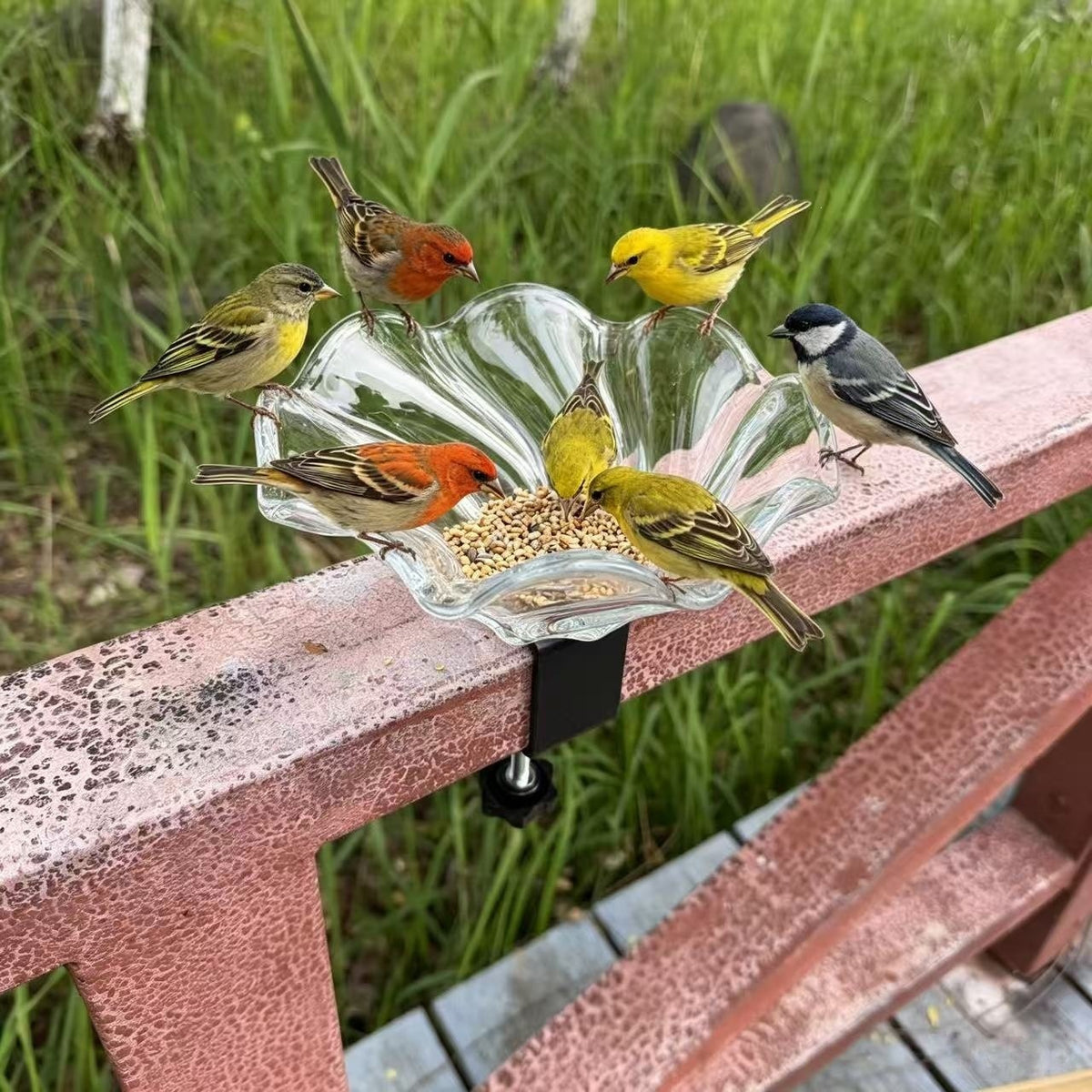Elegante Vogel-Fütterungsstation Brehn