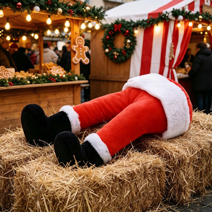 Plüsch Weihnachtsmann Handschuhe