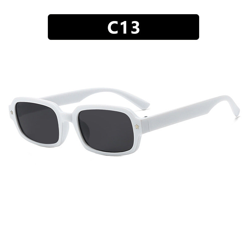 Damen modische Rechtecksonnenbrille mit herausragendem Design und schützendem UV-Filter Brehn