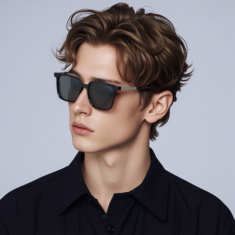 Moderne quadratische Sonnenbrille für Männer Brehn
