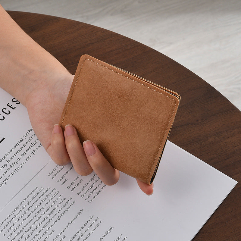 Kompakte Leder Reisebrieftasche Brehn