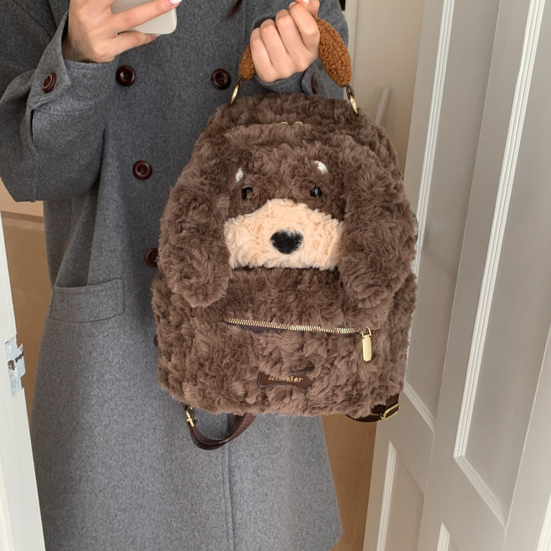Plüsch-Rucksack Im Hundedesign Brehn