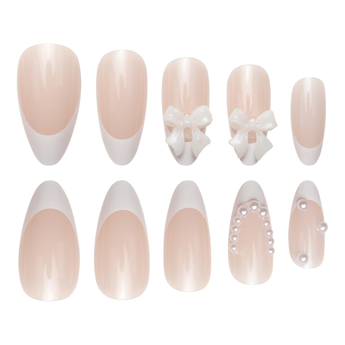 Elegante Floral Stiletto Press-On Nägel Brehn 1789085795