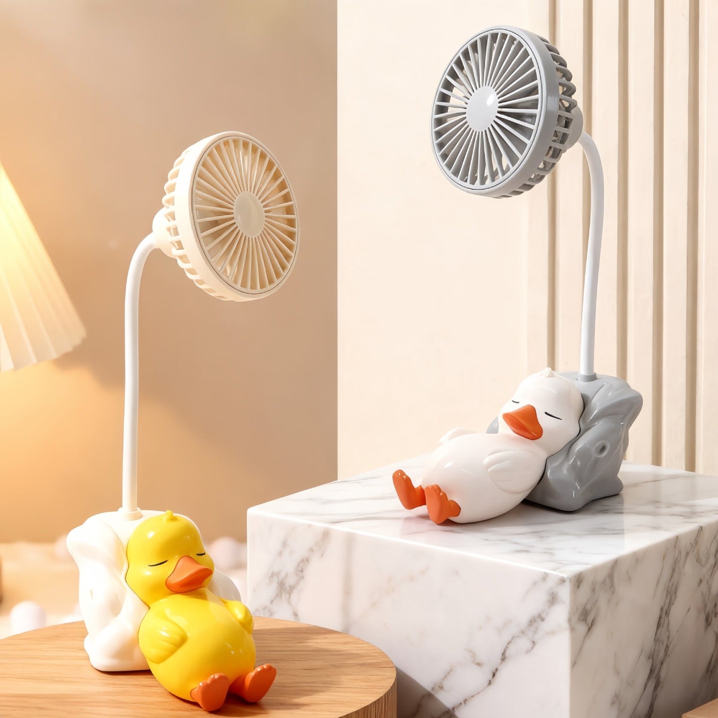 Damen Lustiger USB Tischventilator mit Tierdesign Brehn