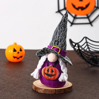 Dekorative Halloween Gnome Figur Brehn
