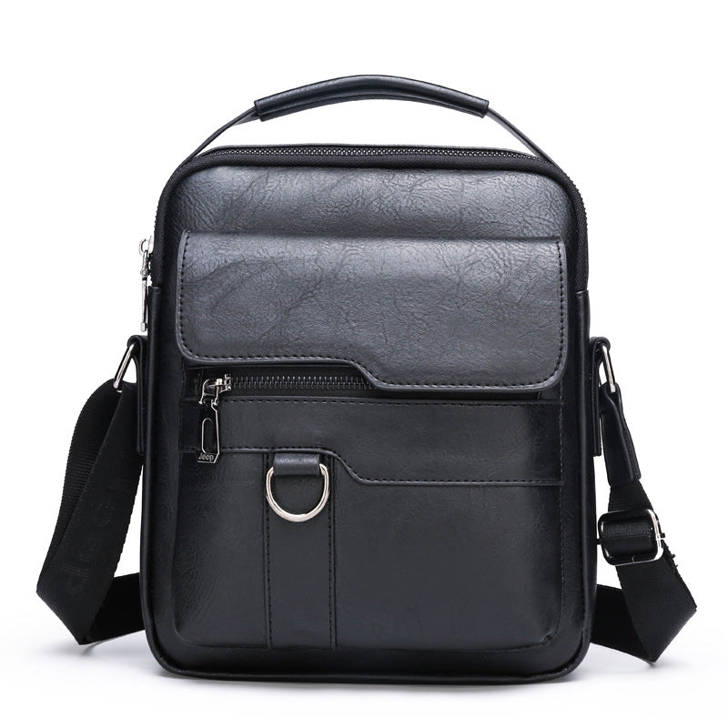 Premium-Leder-Umhängetasche Brehn