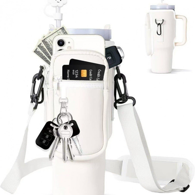 Damen Multifunktionale Kaffeebecher-Umhängetasche Brehn