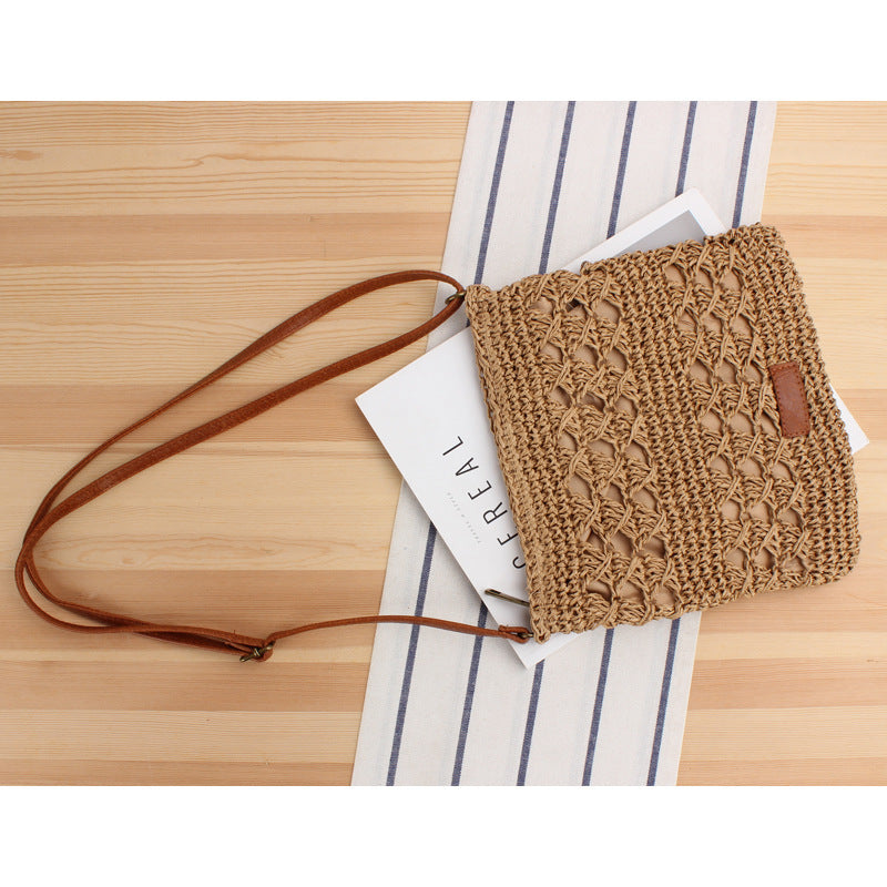 Handtasche mit Modischem Flechtmuster Brehn