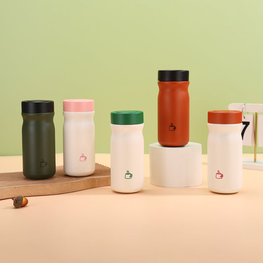 Damen Isolierte Kaffeetasse mit praktischem Auslaufstopp Brehn