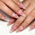 Kunstnagelset mit eleganten blühenden 3D-Verzierungen Brehn 1788236934