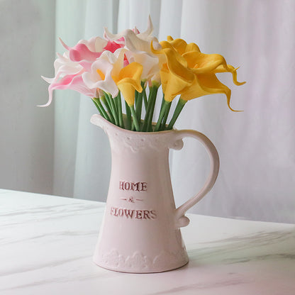 Realistische dekorative Calla-Lilie-Stängel