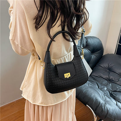 Elegante Gewebte Handtasche