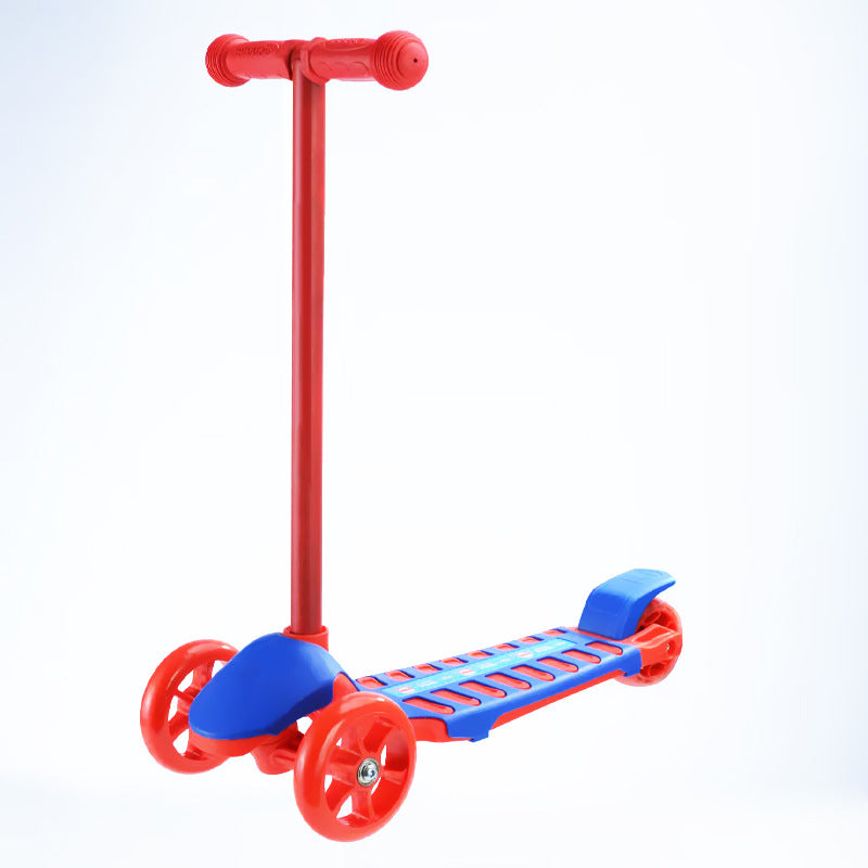 Kompakter 3-Rad Lean-to-Steer Kickroller Brehn
