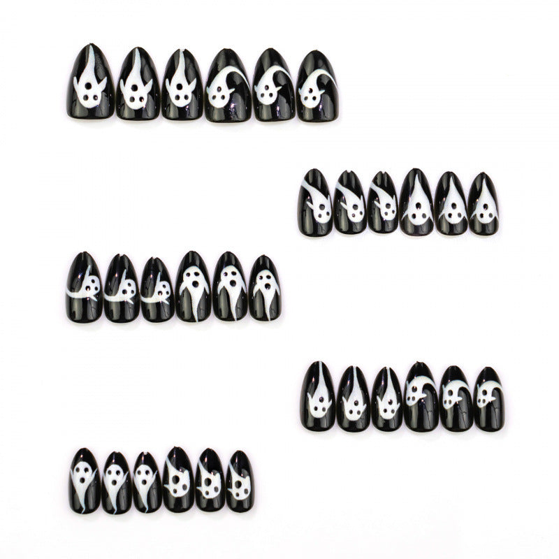 Geister-Themen Press-On Nagelkunst Set