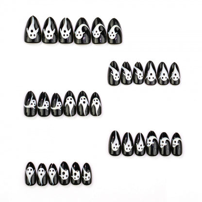 Geister-Themen Press-On Nagelkunst Set