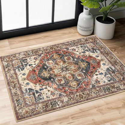 Vintage-inspirierter dekorativer Teppich