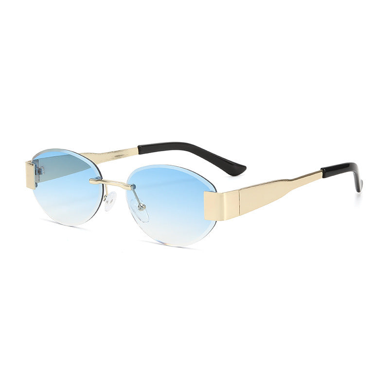 Damen glamouröse Sonnenbrille mit klarem, elegantem Rahmen und schützendem UV-Filter Brehn