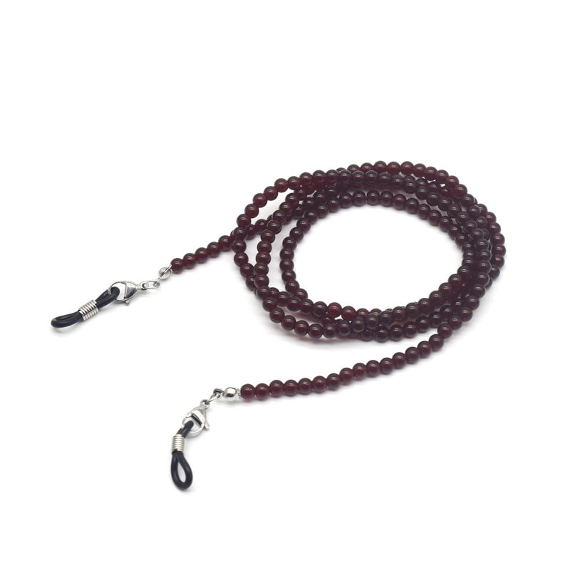 Stylische Perlen-Brillen Kette Brehn