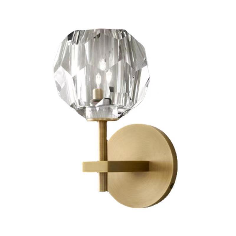 Elegante Kristall Wandleuchte