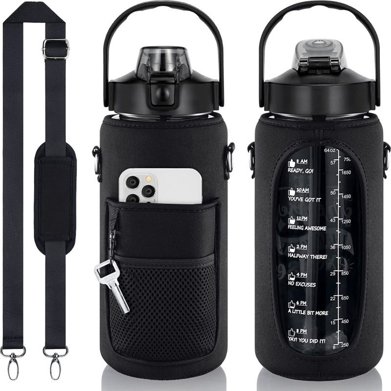 Damen Sportliche Wasserflasche Brehn