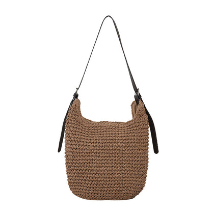 Handgefertigte Schultertasche Aus Natürlichem Material Brehn