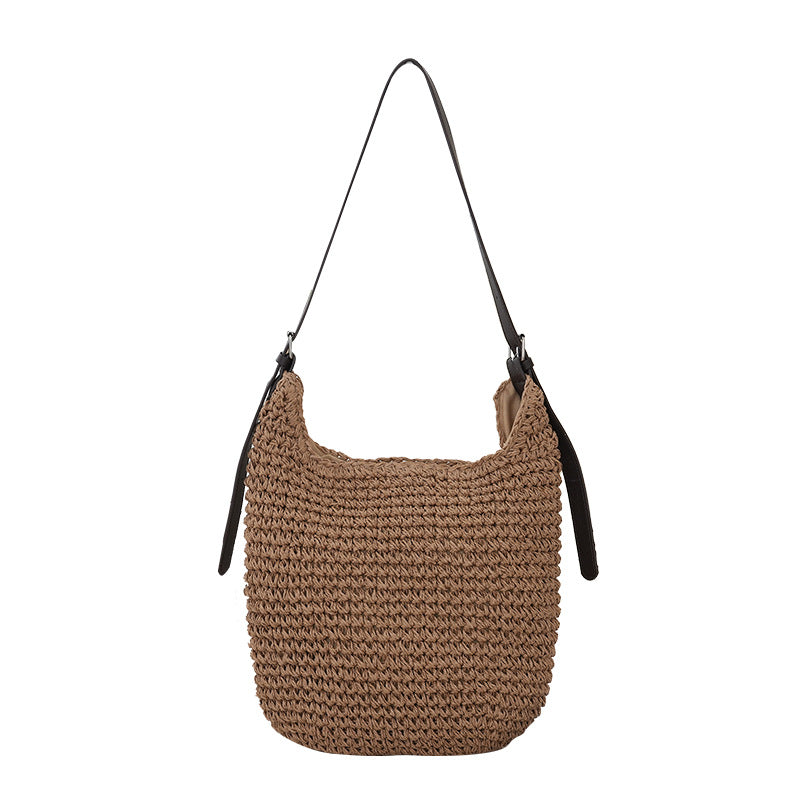 Handtasche Aus Geflochtenem Naturmaterial Brehn