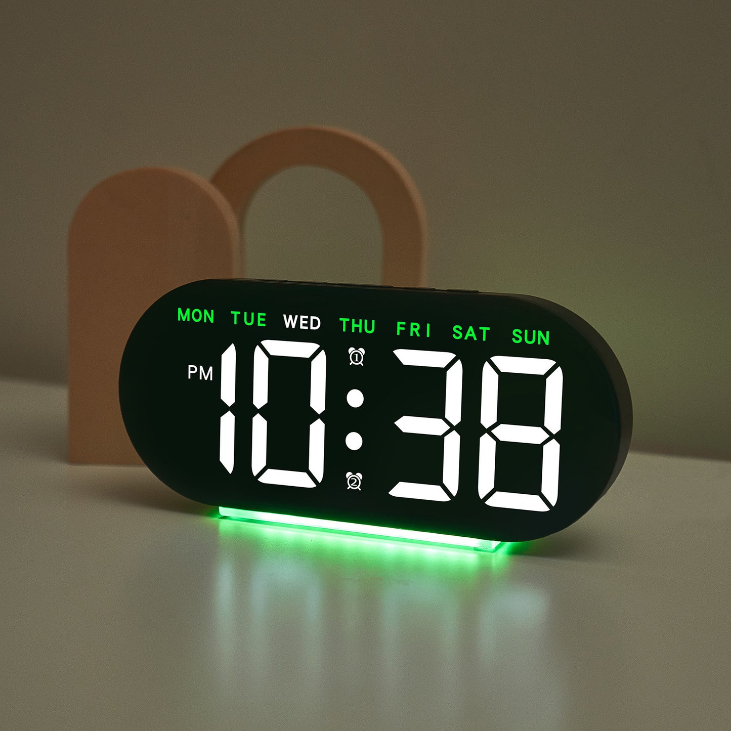 Digitaler Led Wecker mit Multifunktionaler Datumsanzeige Brehn