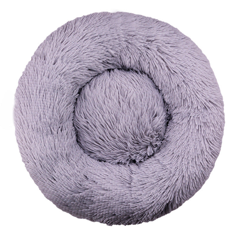 Rundes Plüsch Nest Hundebett