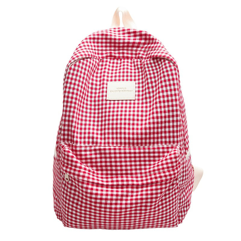 Gepunktetes Design Lässiger Schulrucksack Brehn