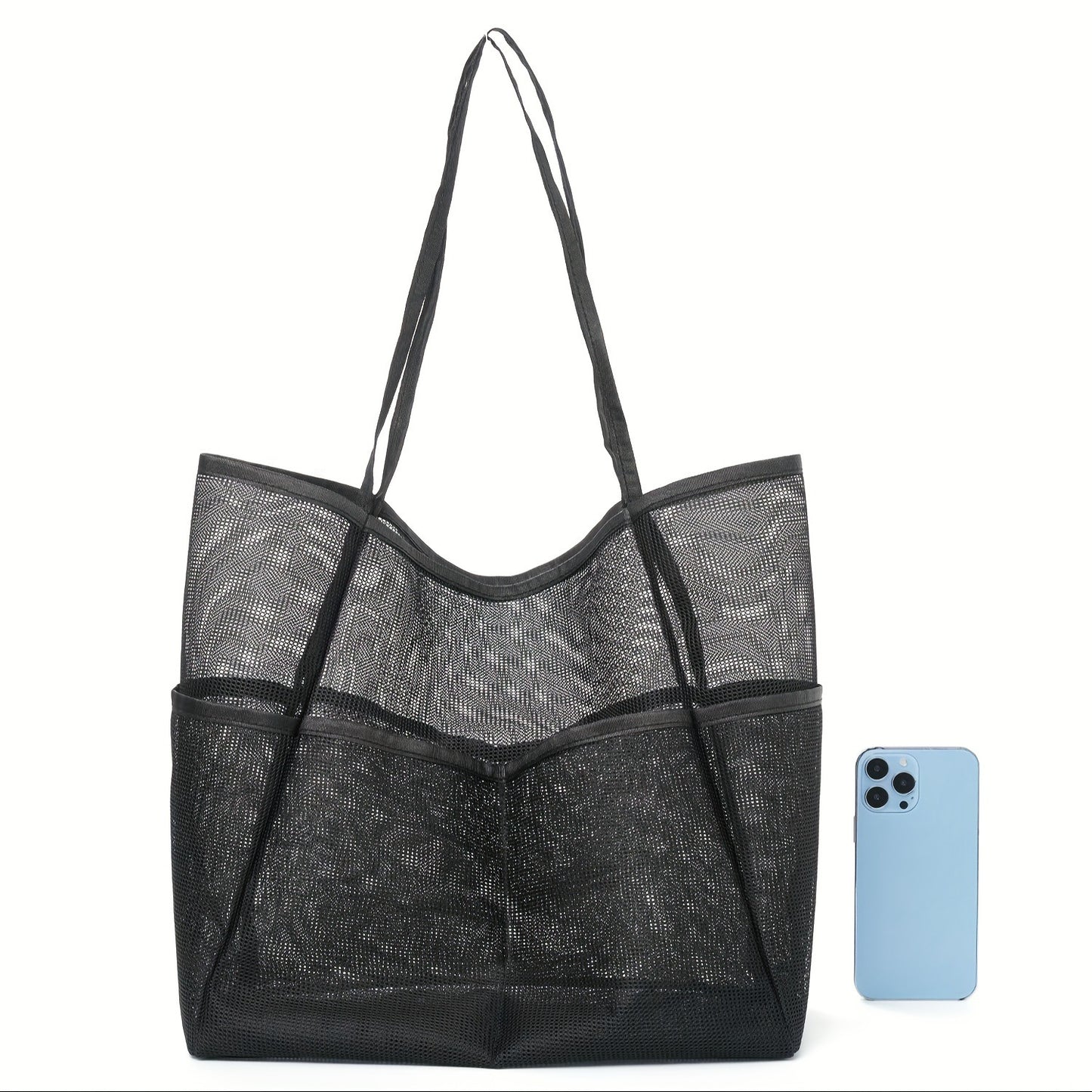 Stylische Netz-Strandtasche Brehn