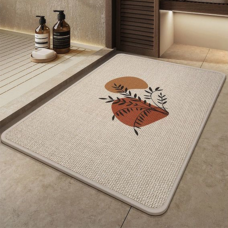 Künstlerisches Design Bademe mat Brehn