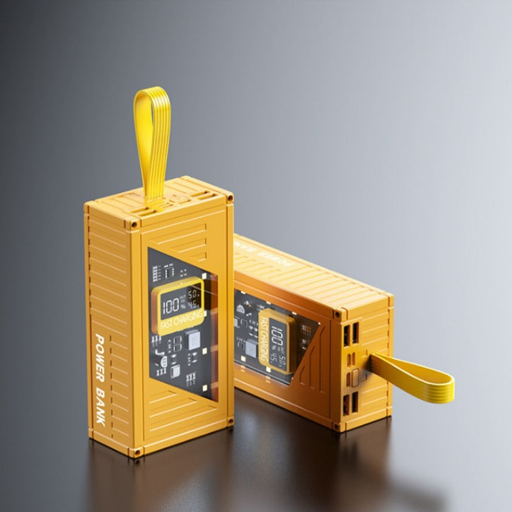 Tragbare Powerbank mit Integrierter Digitaler Ladestandsanzeige und Schnellladefunktion Brehn
