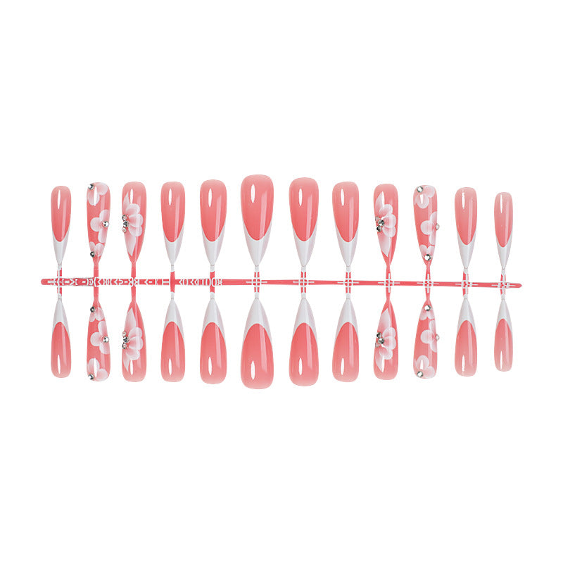 Floral Design Press-On Nail Set Brehn 1788495570