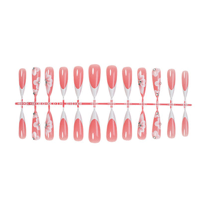 Floral Design Press-On Nail Set Brehn 1788495570