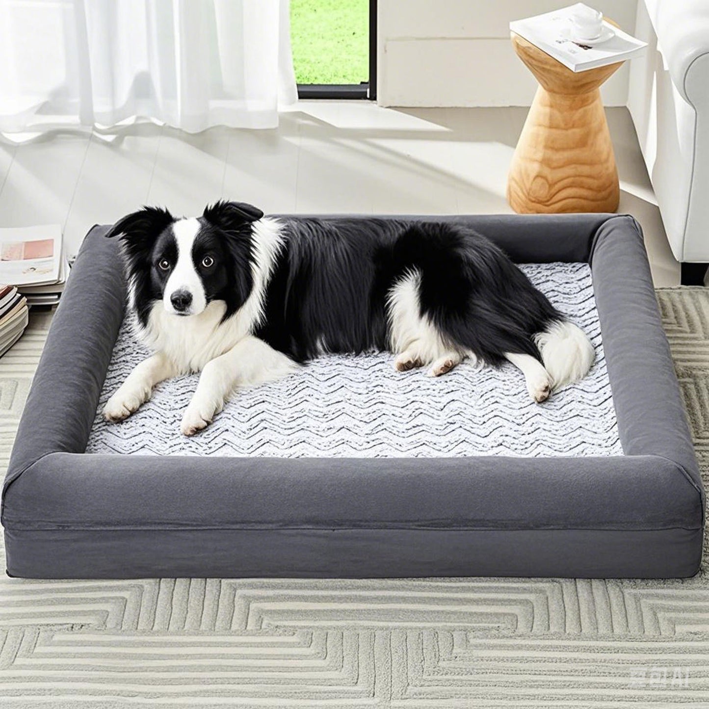 Orthopädisches Aufgepolstertes Lounge-Hundebett