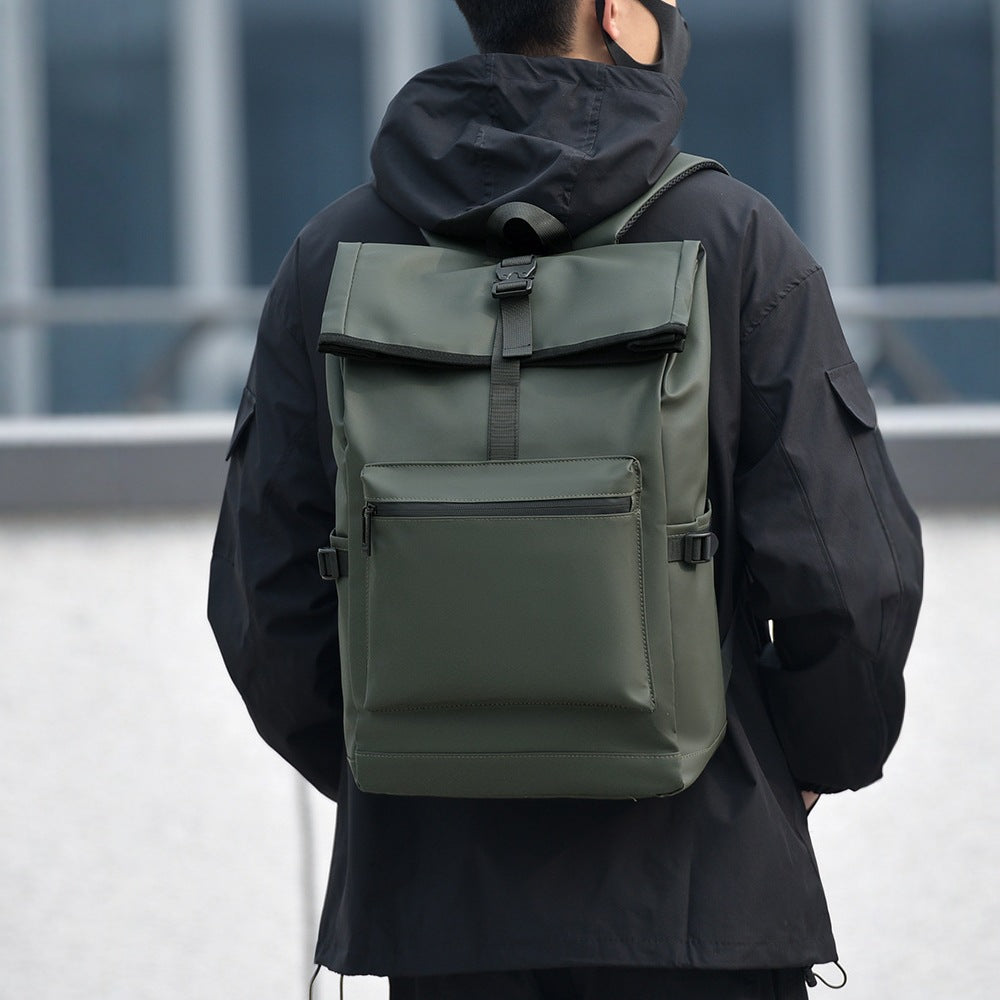 Wasserdichte Roll-Top Urban-Rucksack Brehn