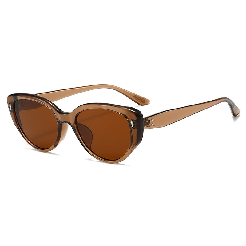 Retro-Inspirierte Katzenaugen-Sonnenbrille