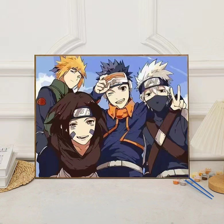 Anime-inspirierte Wandkunst Druck Brehn