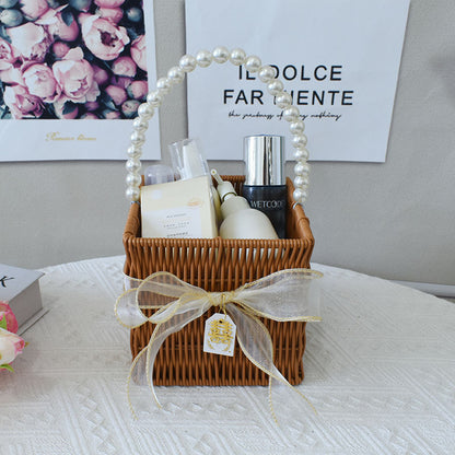 Elegante Handgefertigte Rattan Tragetasche Brehn