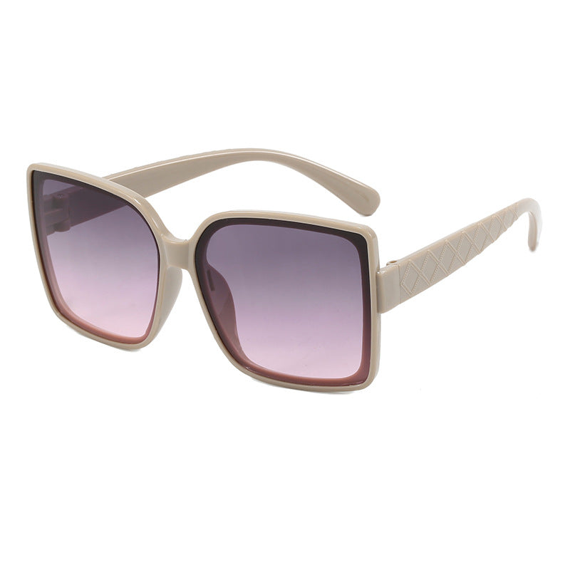 Damen modische quadratische Sonnenbrille mit elegantem Gestell Brehn