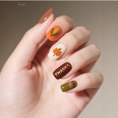 Themen Herbst Nagelkunst Set Brehn