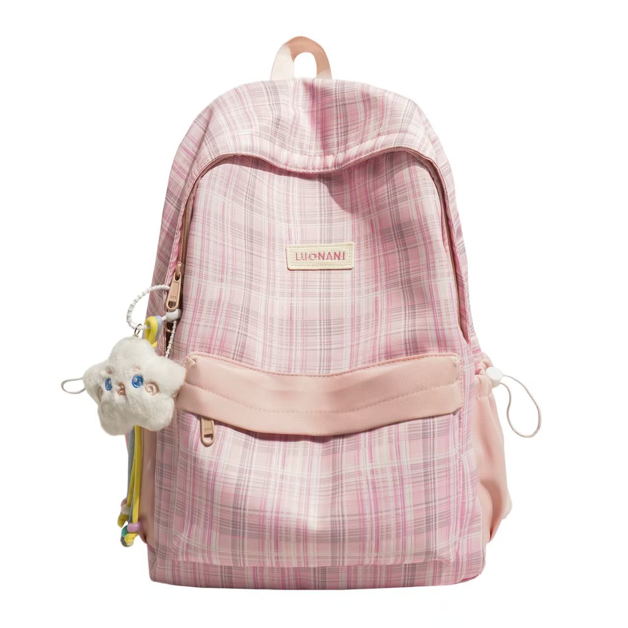 Klassischer Karierte Rucksack Brehn